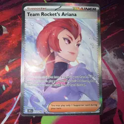Team Rocket's Ariana Secret Rare #237/182 2025 Pokemon S&V Destined Rivals- NM - Image 1