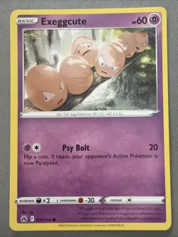Pokemon TCG * 57/159 Exeggcute Common * Crown Zenith SWSH * NM - Image 1