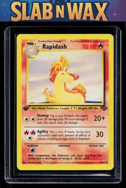 Pokemon tcg Jungle Rapidash #44/64 1ST EDITION - Image 1