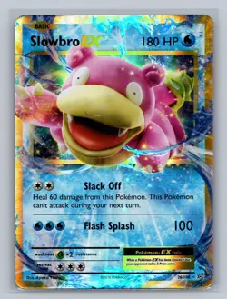 Slowbro EX 26/108 Holo EX Rare Evolutions Pokemon NM - Image 1