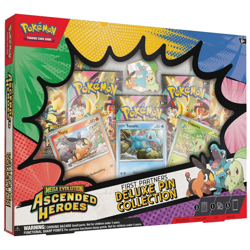 Pokemon Ascended Heroes First Partner Delux Pin Collection New - Image 1