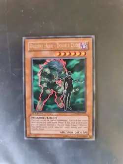 YuGiOh - Destiny Hero - Double Dude DP05-EN005 - Rare - 1st Edition - NM/M - Image 1