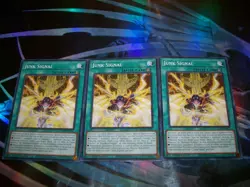 3x Junk Signal 1st Edition Common BLZD-EN053 Yu-Gi-Oh! - Image 1