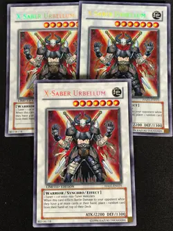 Yugioh X-Saber Urbellum HA01-EN025 Secret X3 (MP) - Image 1