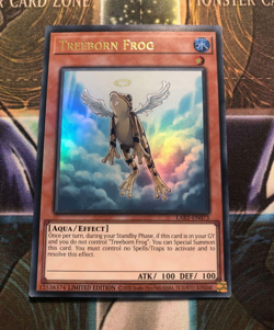 *** TREEBORN FROG *** LOST ART (HALO) ULTRA RARE LART-EN073 YUGIOH - Image 1