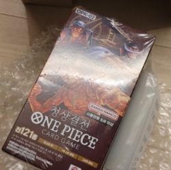 One Piece TCG Card OPK-02 PARAMOUNT WAR Booster box Korean - Image 2