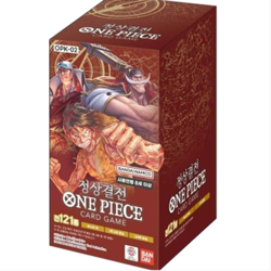 One Piece TCG Card OPK-02 PARAMOUNT WAR Booster box Korean - Image 3