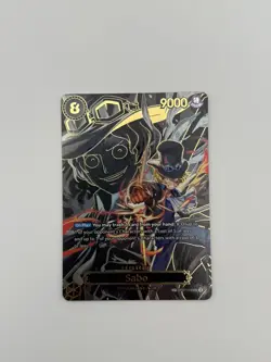 One Piece Sabo OP07-118 SP Carry On His Will OP13 Near Mint - Image 1