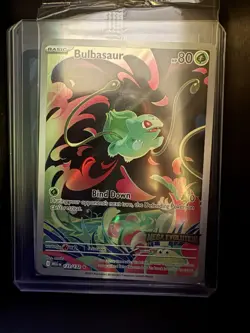 Pokemon TCG Bulbasaur Mega Evolution Promo Card Stamped 133/132 NM - Image 1