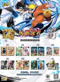 *US STOCK* Naruto Offical Kayou Tier 4 Wave 6 Trading Cards Booster Box-18 packs - Image 2