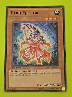 Yu-Gi-Oh Card Ejector 1st edition Super Rare LCGX-EN032 Nm - Image 1
