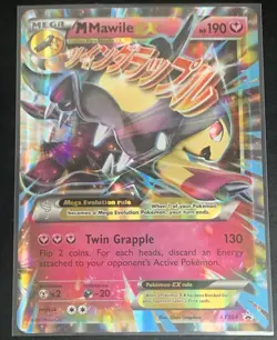 M Mawile Ex XY104 JUMBO Oversized Pokemon card LP - Image 1