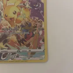 Pikachu Full Art Holo Secret Rare 160/159 Crown Zenith Pokemon TCG Card NM - Image 4