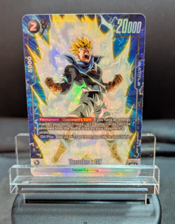 Trunks GT FB04-114 Alternate Art Dragon Ball Fusion World Card Alt Parallel - Image 1