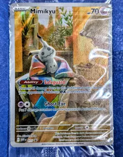 Mimikyu SVP 075 Sealed Promo Pokemon Card Paldean Fates - Image 1