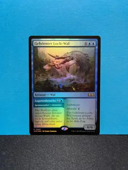 FOIL Gehornter Loch-Wal / Horned Loch-Whale - MTG Magic - Image 1