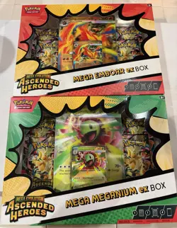Pokemon TCG Ascended Heroes EX Boxes (Set of 2) NEW!! - Image 1