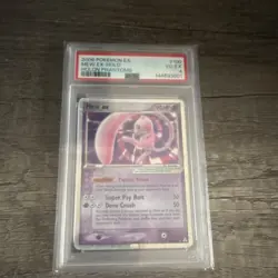 Pokemon Mew ex #100 Holon Phantoms Ultra Rare Holo English PSA 4 - Image 1