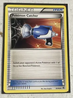 Pokemon Emerging Powers Uncommon Card - Pokemon Catcher 95/98 - Image 1