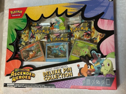 Pokemon TCG Ascended Heroes First Partners Deluxe Pin Collection Set Sealed - Image 1