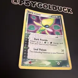 Pokemon TCG Dark Celebi Hidden Legends 4/101 Holo Rare HP B24 - Image 2