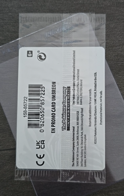 Umbreon 130/197 Reverse Holo EB Games Stamped Promo Pokemon TCG SEALED - Image 4