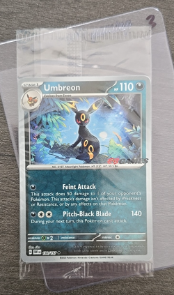 Umbreon 130/197 Reverse Holo EB Games Stamped Promo Pokemon TCG SEALED - Image 5