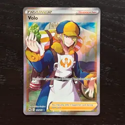 Volo 151/159 Pokemon Crown Zenith Sword & Shield Full Art Ultra Rare Holo NM - Image 1