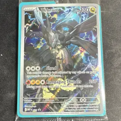 Pokemon N's Zekrom Full Art Holo MEP EN 037 Basic Dragon 130HP Attack 70/250 - Image 1