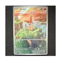 Pokemon Victini 208 Sv: Scarlet & Violet Black Star Promo - Image 1
