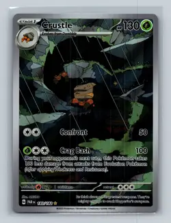 Pokemon - Crustle - 183/182 - SV04: Paradox Rift - NM - Image 1