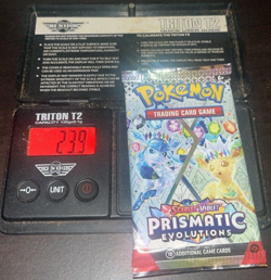 HEAVY PRISMATIC EVOLUTIONS PACK! (23.9g) POSSIBLE GOD PACKU READ DESCRIPTION! - Image 1