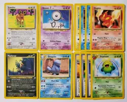 Pokemon TCG Neo Revelation WOTC Lot Stantler 38/64, Unown 39/64, Balloon Berry - Image 1