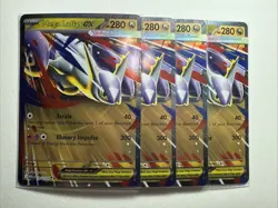 4x Pokemon TCG Mega Evolution Mega Latias EX 100/132 Double Rare Near Mint - Image 1