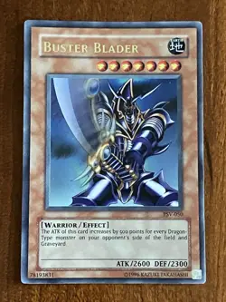 Buster Blader PSV-050 Unlimited Edition Yu-Gi-Oh! TCG - Image 1