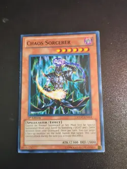 Chaos Sorcerer SDDC-EN014 Structure Deck: Dragons Collide-1st Edition 1st... - Image 1