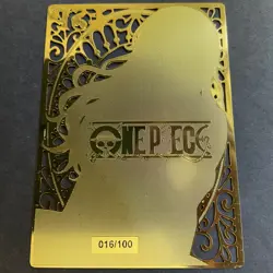Goddess Story Gold METAL Card - Serial Number #016/100! Anime Nami **READ** - Image 5