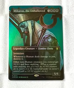 Mikaeus, the Unhallowed Commander Masters FOIL #675 MTG NM!! - Image 1