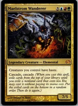 1x Maelstrom Wanderer LP, English Planechase 2012 MTG Magic Free Shipping - Image 1