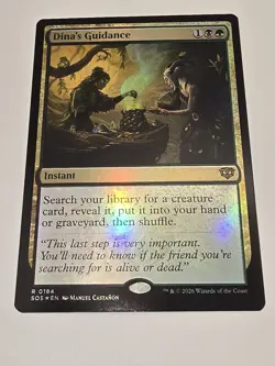 Dina's Guidance [SOS - 184] - NM [Foil] TCG MTG - Image 1