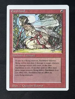 Magic the Gathering ~ MTG ~ 1x Earthbind ~ M/NM ~ REVISED - Image 1