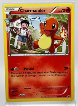 Charmander RC3/RC32 Radiant Collection Generations Regular Pokemon Card 2016 LP - Image 1