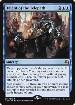 Talent of the Telepath Magic Origins MTG NM - Image 1