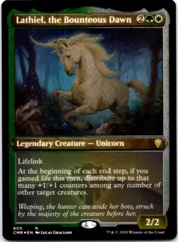 Lathiel, the Bounteous Dawn (Foil Etched) Commander Legends, 605 NM - Image 1