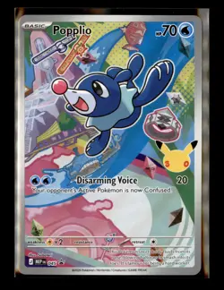 Popplio - Pokemon Mega Evolution Promo 045 - Image 1