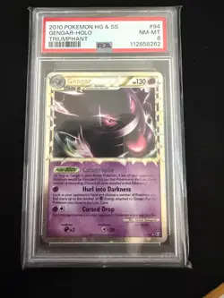 Pokemon Gengar Prime Triumphant Holo Ultra Rare #94 PSA 8 - Image 3
