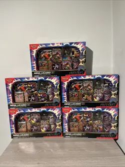 Pokemon TCG Mega Lucario Ex Figure Collection Box - Brand New Sealed ✅ - Image 3