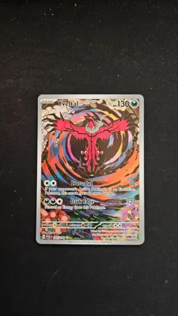 Yveltal 205/182 SV04: Paradox Rift Holo Pokemon NM - Image 1