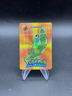 Metapod Holo Vintage Pokemon Gotta Catch Em All Vending Prism Sticker 1271 - Image 1