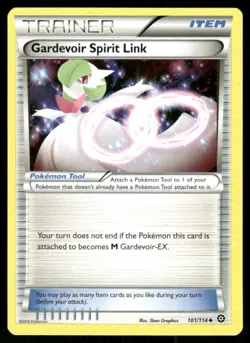 2016 XY - Steam Siege Gardevoir Spirit Link Uncommon #101 - Image 1